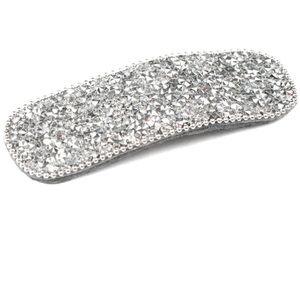 Glittery Silver Hair-clip